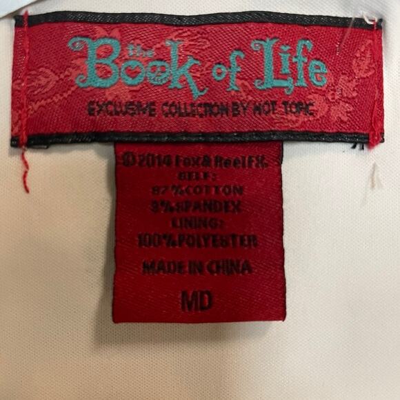 Hot topic The Book Of Life La Muerte print fit and flare dress medium D3 4940 - Picture 4 of 13